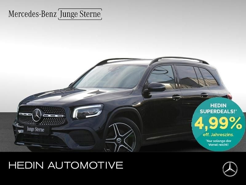 Schwarz Gebraucht 2021 Mercedes GLB220 AMG SUV | 40.990 € (Fairer Preis) - Bild 1/4
