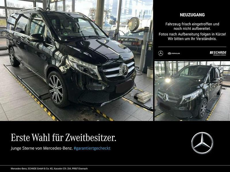 Schwarz Gebraucht 2021 Mercedes V250 Avantgarde Van / Kleinbus | 51.990 € (Etwas zu teuer) - Bild 1/3