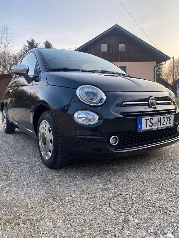 Gebraucht Fiat 500 Mirror 69 PS (50 kW) 2017 Schwarz Kleinwagen