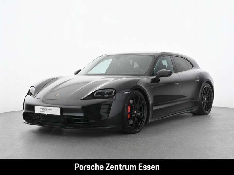 Tiefschwarzmetallic Gebraucht 2023 Porsche Taycan GTS Sport Turismo Limousine | 89.400 € (Superpreis) - Bild 1/4