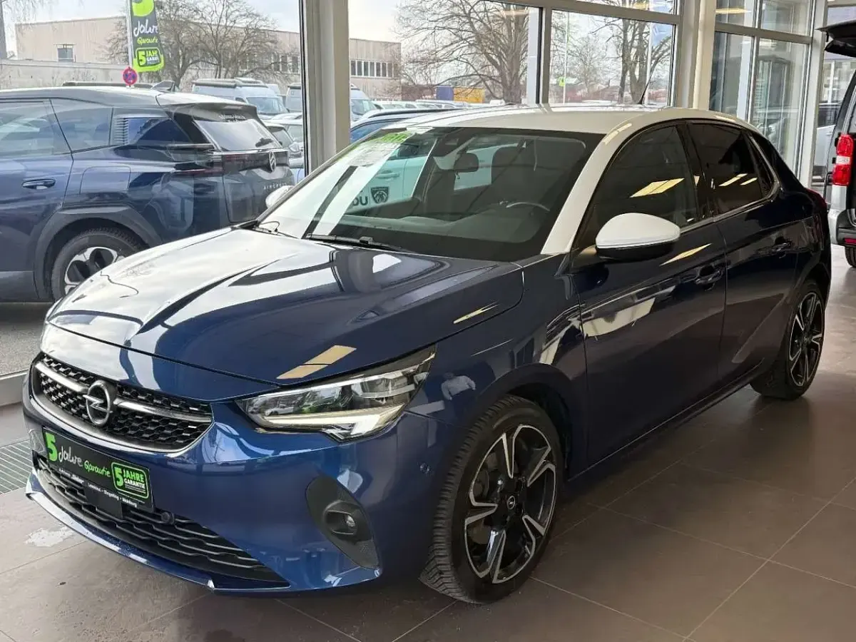 Gebraucht Opel Corsa Elegance 101 PS (74 kW) 2020 Nautic blau Kleinwagen