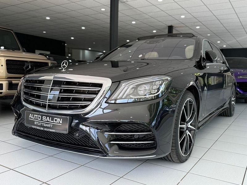 Schwarz Gebraucht 2020 Mercedes S350 AMG Limousine | 68.990 € (Etwas zu teuer) - Bild 1/4