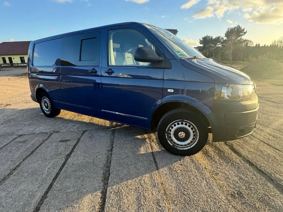 Usata VW Transporter 140 CV (102 kW) 2013 Blu Furgone