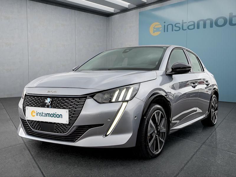 Grau Gebraucht 2021 Peugeot e-208 Kleinwagen | 17.999 € (Fairer Preis) - Bild 1/4
