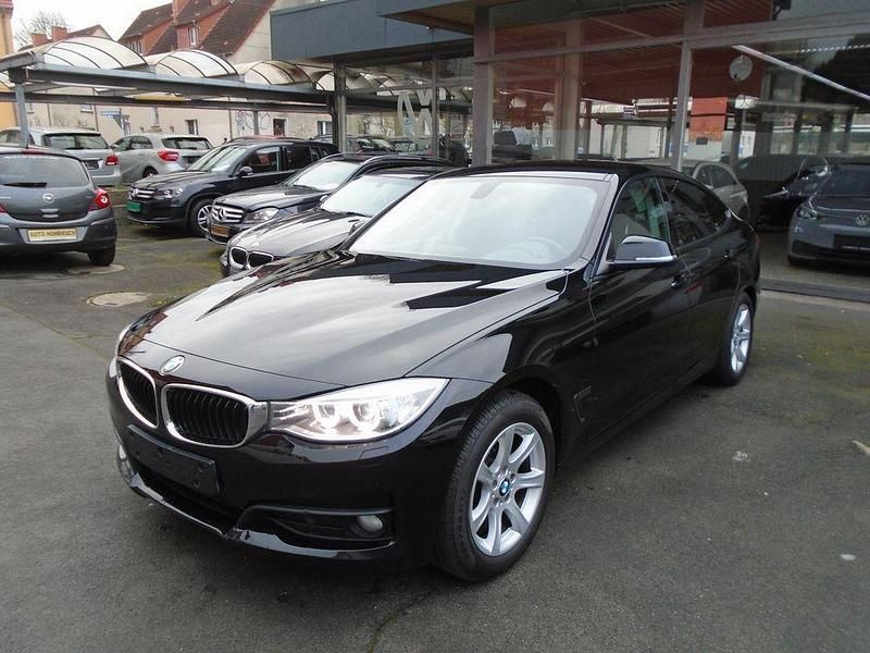 Schwarz Gebraucht 2014 BMW 318 Gran Turismo Sport Line Limousine | 8.990 € (Superpreis) - Bild 1/4
