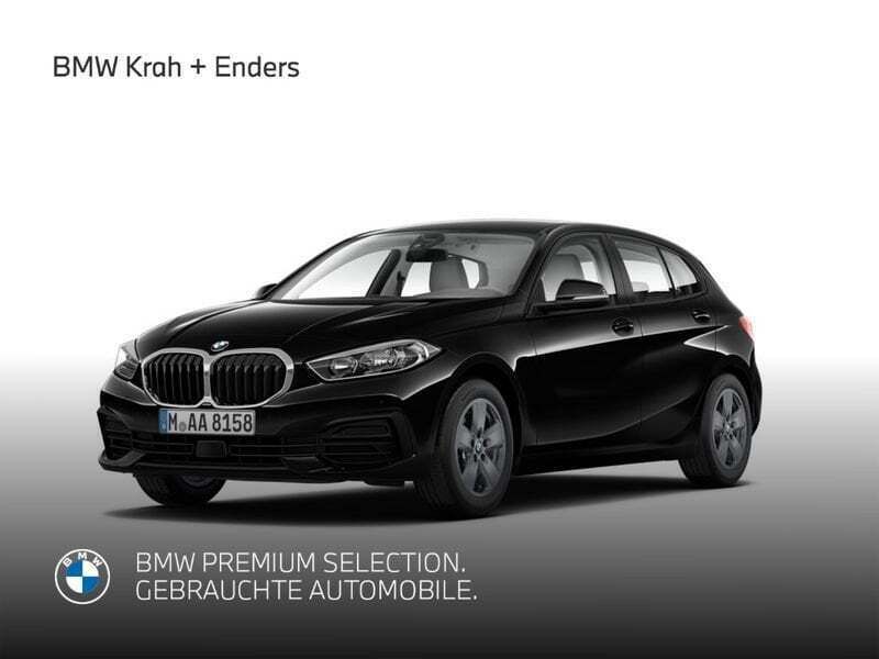 Schwarz Gebraucht 2020 BMW 116 Advantage Kleinwagen | 18.908 € (Etwas zu teuer) - Bild 1/4