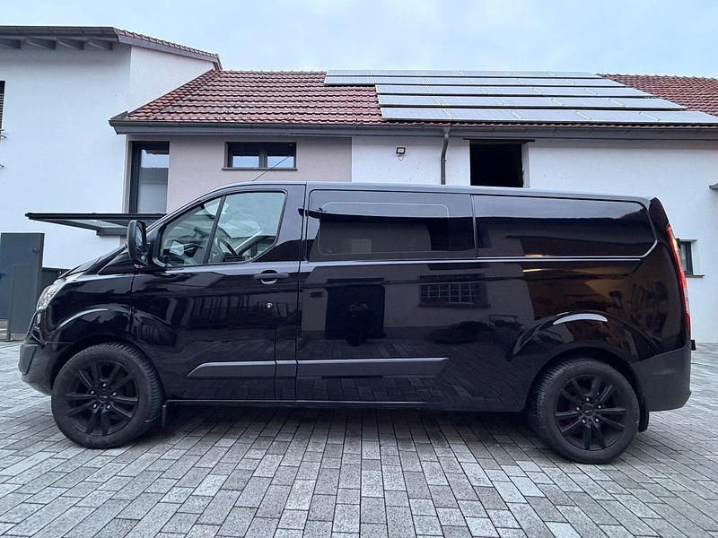 Gebraucht Ford Transit Custom 125 PS (91 kW) 2015 Schwarz Van / Kleinbus