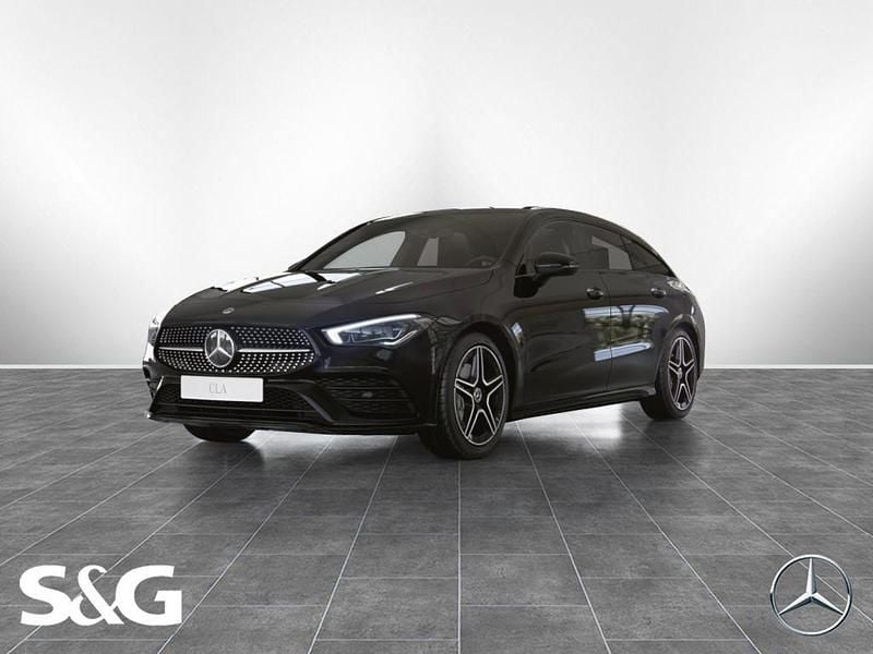 Schwarz Gebraucht 2022 Mercedes CLA220 AMG Limousine | 34.990 € (Fairer Preis) - Bild 1/4