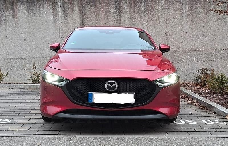Rot Gebraucht 2020 Mazda 3 Selection Limousine | 16.900 € (Superpreis) - Bild 1/4