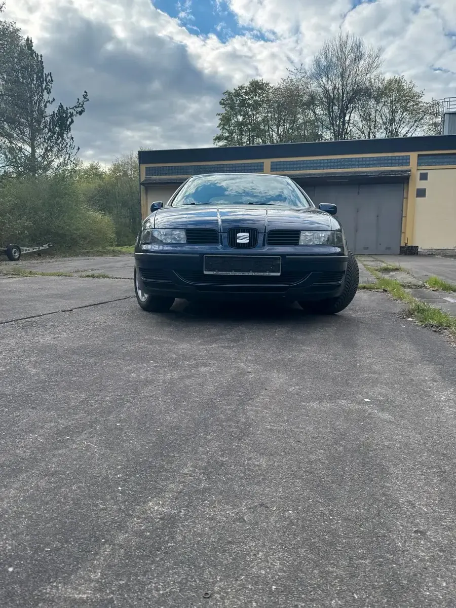 Gebraucht Seat Leon 105 PS (77 kW) 2002 Blau Kleinwagen