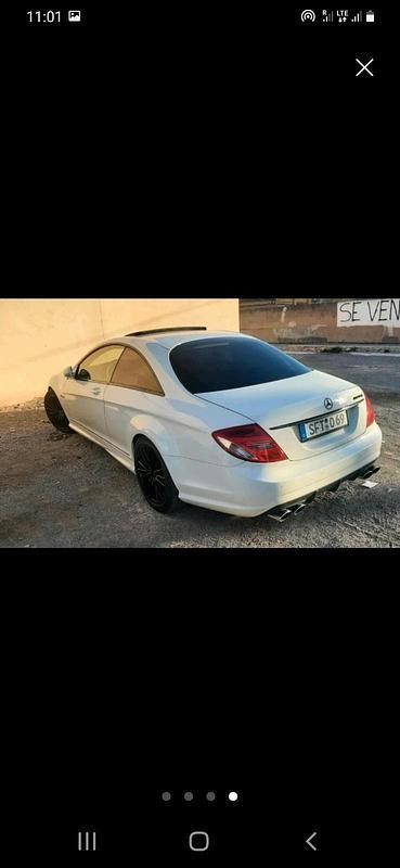 Gebraucht Mercedes CL500 AMG 388 PS (285 kW) 2009 Weiß Coupé