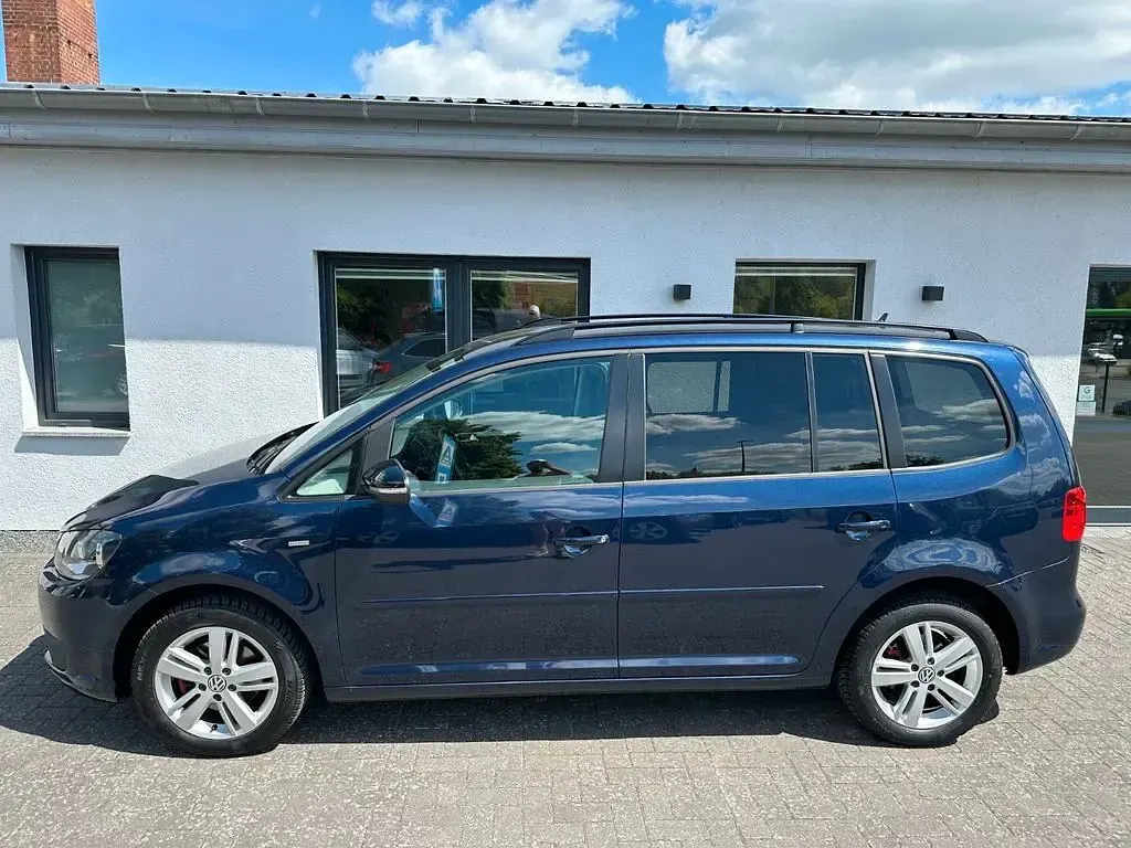 Occasion VW Touran Match 105 ch (77 kW) 2012 Bleue Monospace