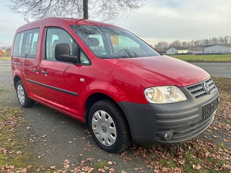 Rot Gebraucht 2008 VW Caddy Team Van / Kleinbus | 4.999 € (Guter Preis) - Bild 1/4