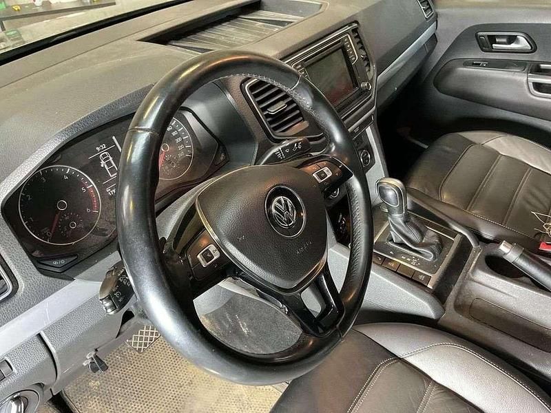 Gebraucht VW Amarok Highline 224 PS (164 kW) 2018 Indiumgrau metallic Pickup