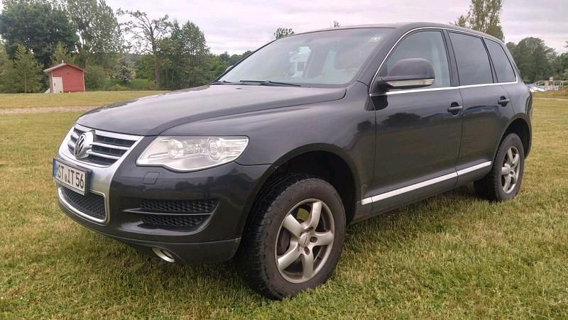 Schwarz Gebraucht 2007 VW Touareg SUV | 4.500 € (Superpreis) - Bild 1/4