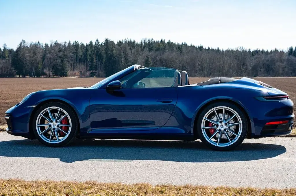 Gebraucht Porsche 911 Carrera 4S Cabriolet 450 PS (330 kW) 2019 Blau Cabrio
