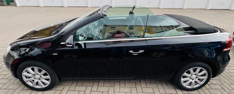 Schwarz Gebraucht 2014 VW Golf Cabriolet Cabrio | 8.550 € - Bild 1/4