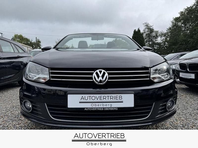 Schwarz Gebraucht 2013 VW Eos Cabrio | 9.990 € (Fairer Preis) - Bild 1/4