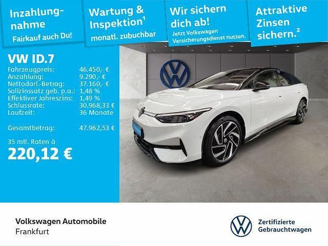 Weiß Gebraucht 2024 VW ID.7 Pro Limousine | 46.450 € (Etwas zu teuer) - Bild 1/4