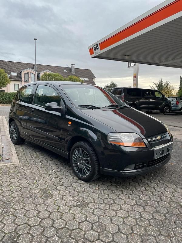 Schwarz Gebraucht 2005 Chevrolet Kalos Kleinwagen | 1.950 € - Bild 1/4