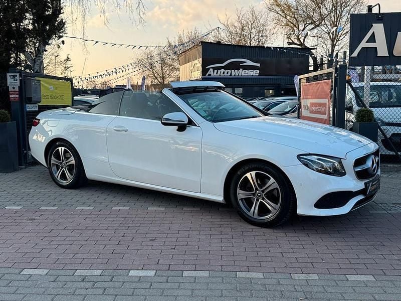 Gebraucht Mercedes E220 194 PS (142 kW) 2019 Weiß Cabrio