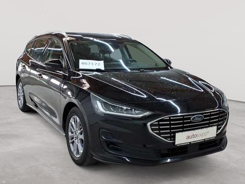Gebraucht Ford Focus Titanium 120 PS (88 kW) 2023 Agate black metallic Kombi