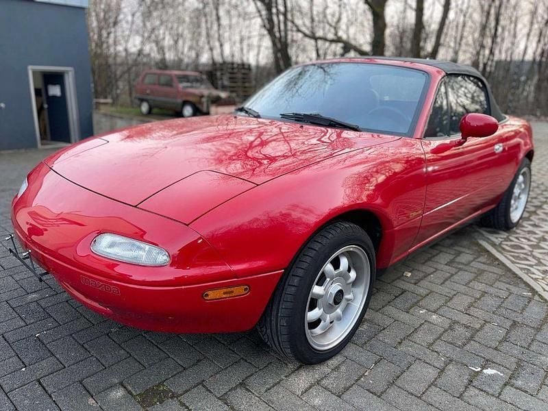 Gebraucht Mazda MX5 116 PS (85 kW) 1991 Rot Cabrio
