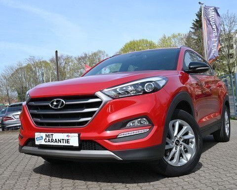 Rot Gebraucht 2018 Hyundai Tucson Passion SUV | 15.890 € (Fairer Preis) - Bild 1/4