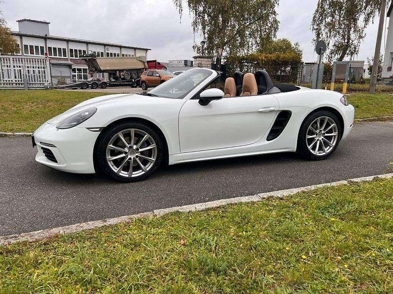 Gebraucht Porsche 718 Boxster 299 PS (219 kW) 2017 Weiß Cabrio