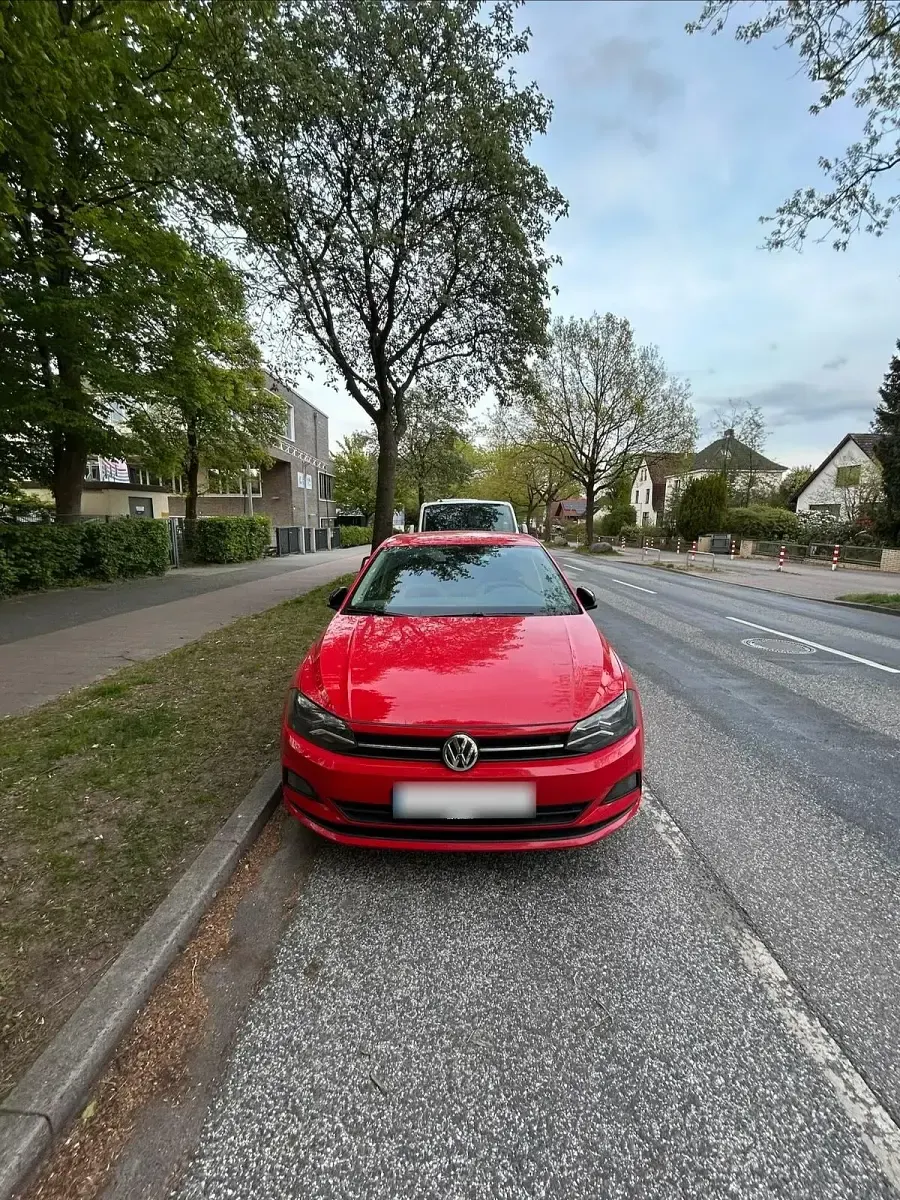 Gebraucht VW Polo Beats 95 PS (69 kW) 2018 Rot Kleinwagen