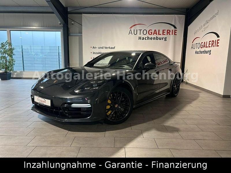 Vulkangrau Gebraucht 2019 Porsche Panamera Turbo Limousine | 69.990 € (Fairer Preis) - Bild 1/4