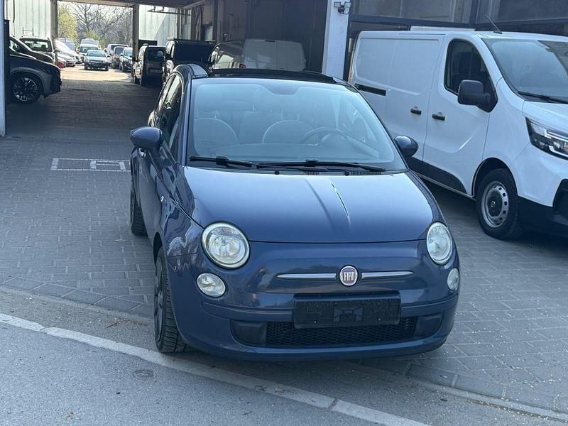 Gebraucht Fiat 500 86 PS (63 kW) 2011 Blau Cabrio