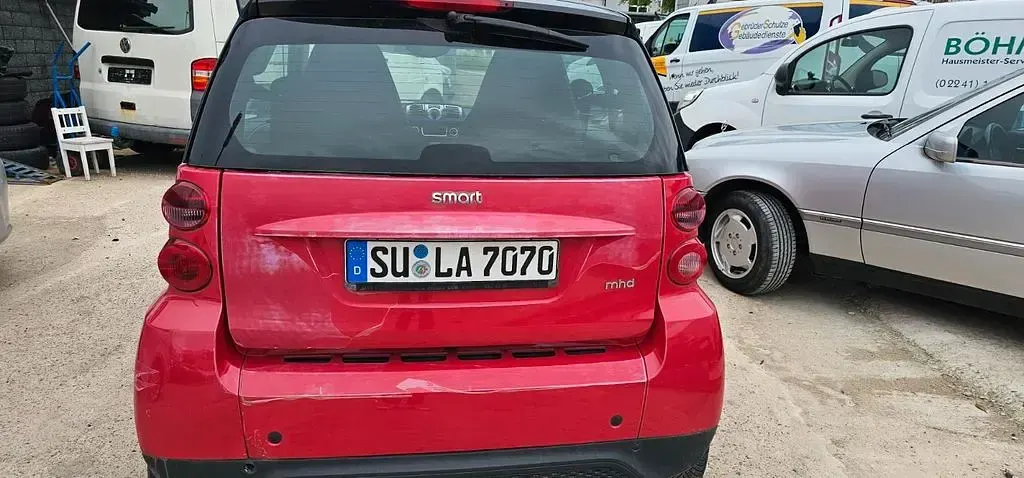 Gebraucht Smart ForTwo Coupé 61 PS (44 kW) 2012 Schwarz Coupé