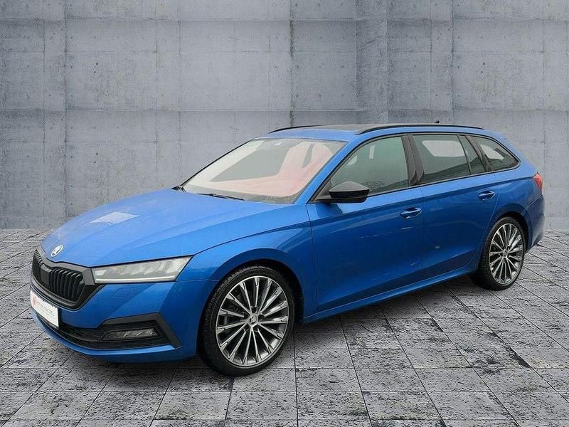 Gebraucht Skoda Octavia 190 PS (139 kW) 2022 Raceblau metallic Kombi