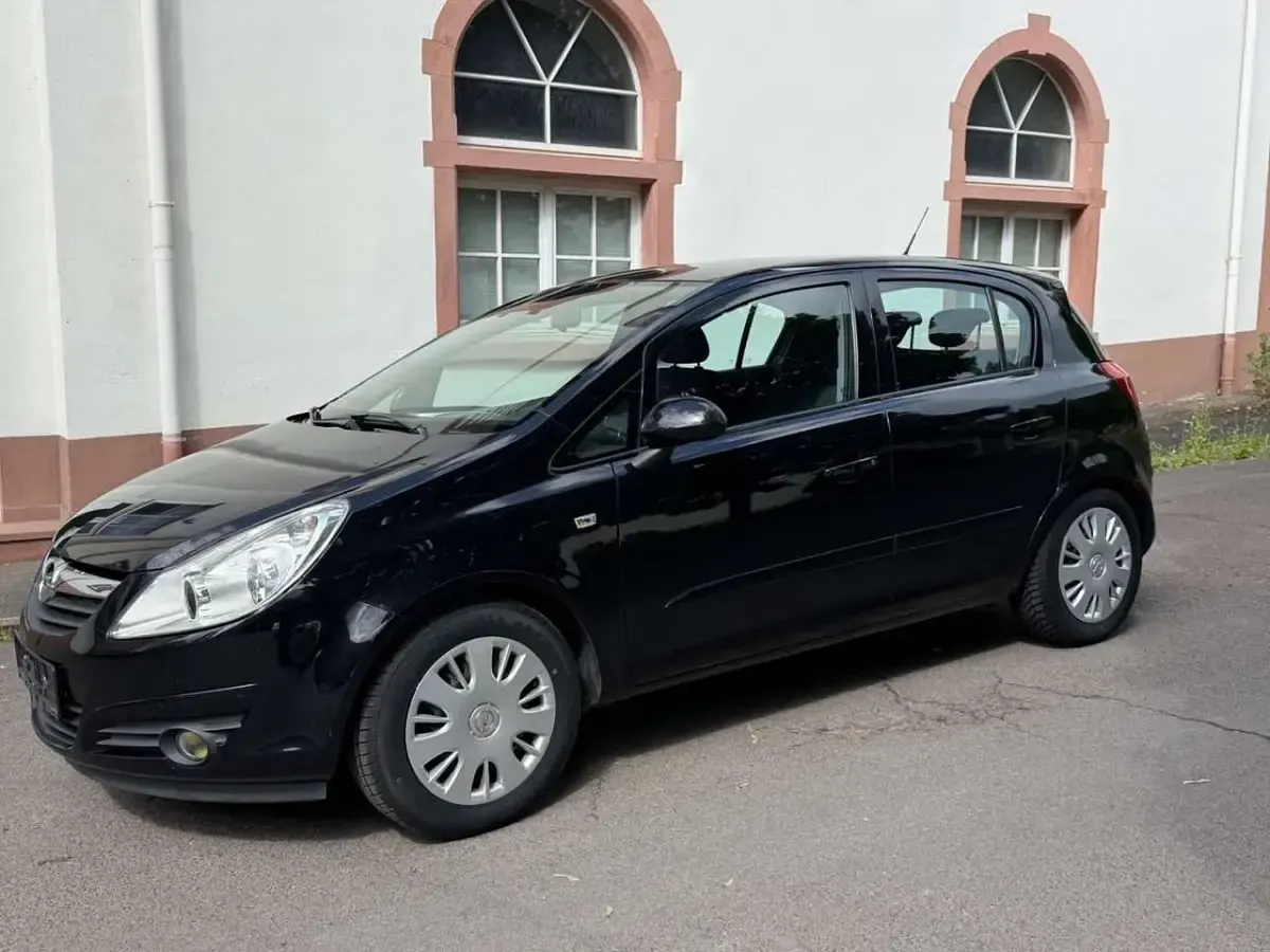 Gebraucht Opel Corsa Catch Me 80 PS (58 kW) 2007 Schwarz Kleinwagen