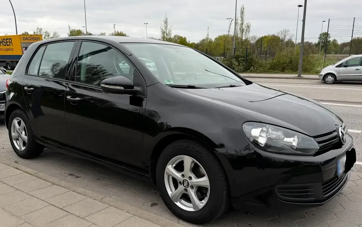 Brugt VW Golf VI 105 HK (77 kW) 2011 Sort Hatchback