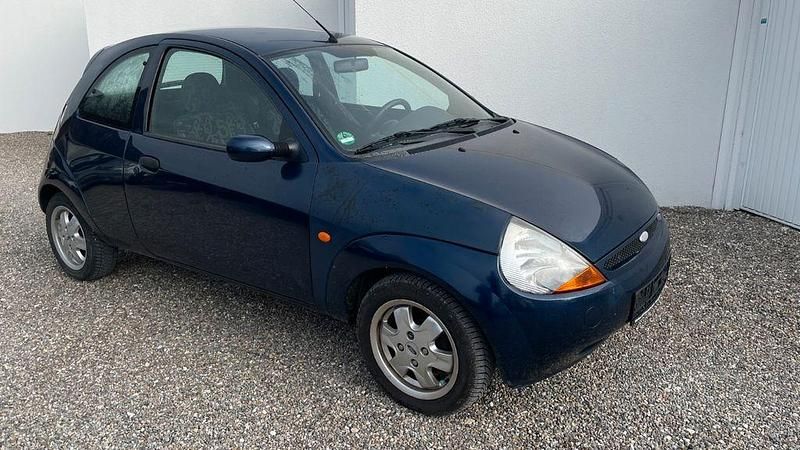 Blau Gebraucht 2004 Ford Ka Colourline Kleinwagen | 1.480 € (Fairer Preis) - Bild 1/4