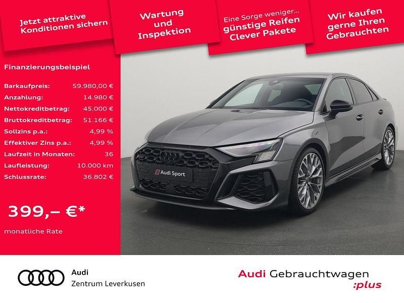Daytonagrau perleffekt Gebraucht 2022 Audi RS3 Comfort Kleinwagen | 59.980 € (Etwas zu teuer) - Bild 1/4