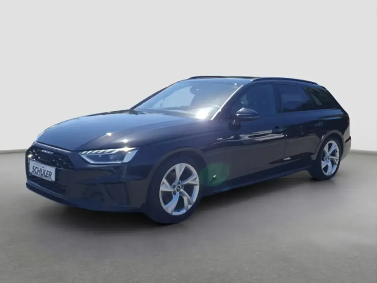 Gebraucht Audi A4 S-Line 150 PS (110 kW) 2023 Schwarz (mythosschwarz metallic) Kombi