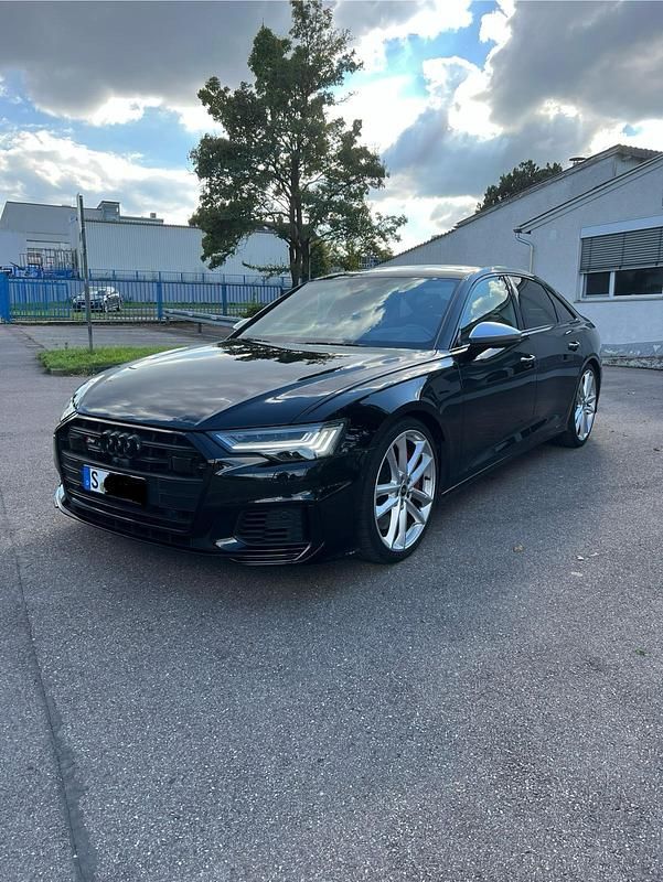 Schwarz Gebraucht 2021 Audi S6 Limousine | 57.850 € (Teuer) - Bild 1/4