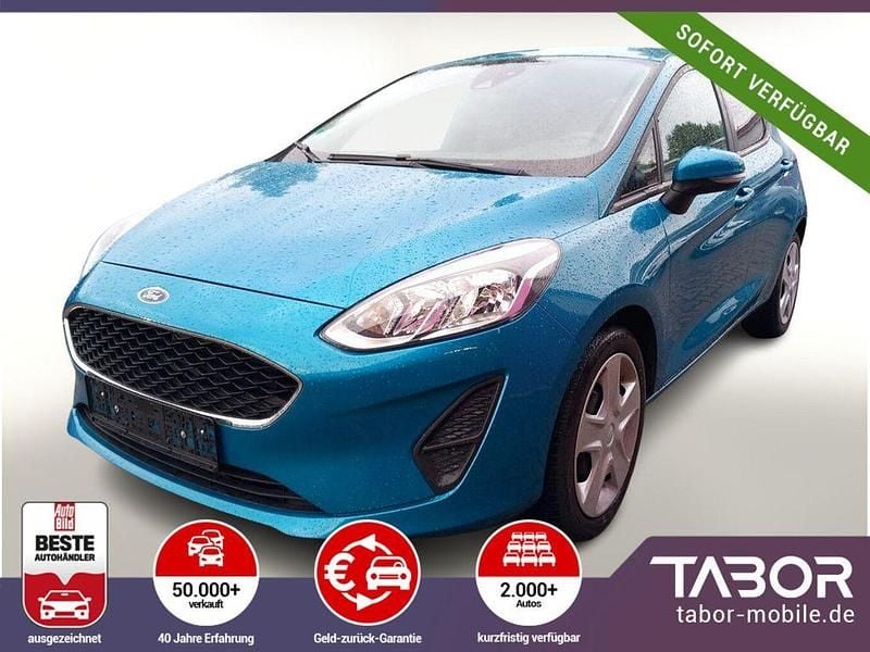 Blau Gebraucht 2018 Ford Fiesta Cool & Connect Kleinwagen | 10.288 € (Fairer Preis) - Bild 1/4