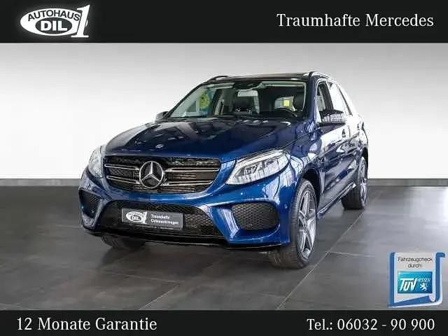 Blau Gebraucht 2017 Mercedes GLE250 AMG SUV | 32.450 € (Etwas zu teuer) - Bild 1/3