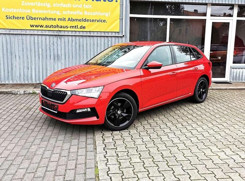 Gebraucht Skoda Scala Ambition 110 PS (80 kW) 2023 Rot Kleinwagen