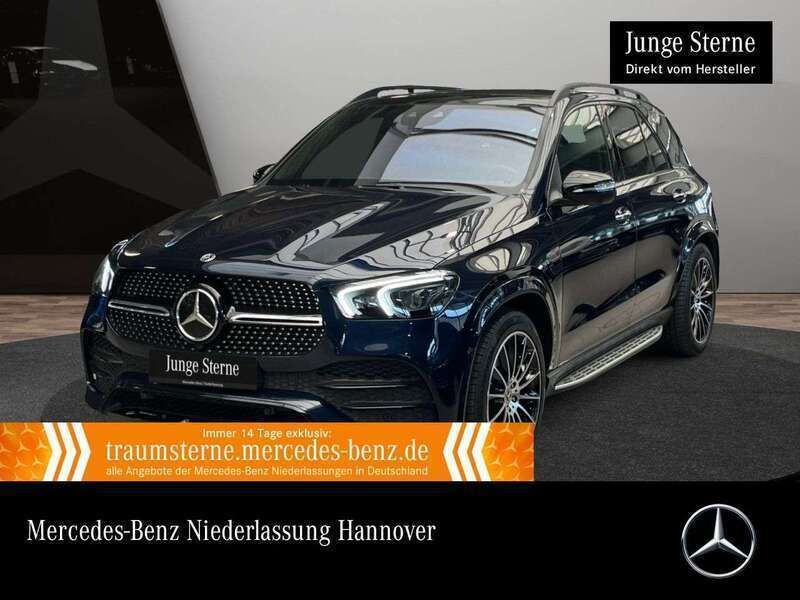 Blau Gebraucht 2021 Mercedes GLE350e AMG SUV | 64.990 € (Guter Preis) - Bild 1/3