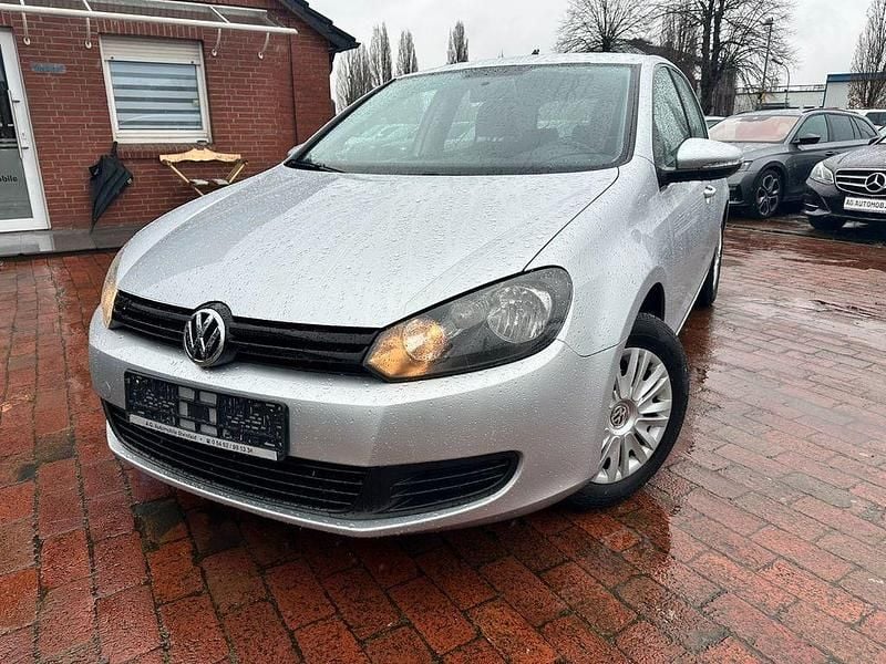 Gebraucht VW Golf VI Trendline 80 PS (58 kW) 2009 Silber Kleinwagen