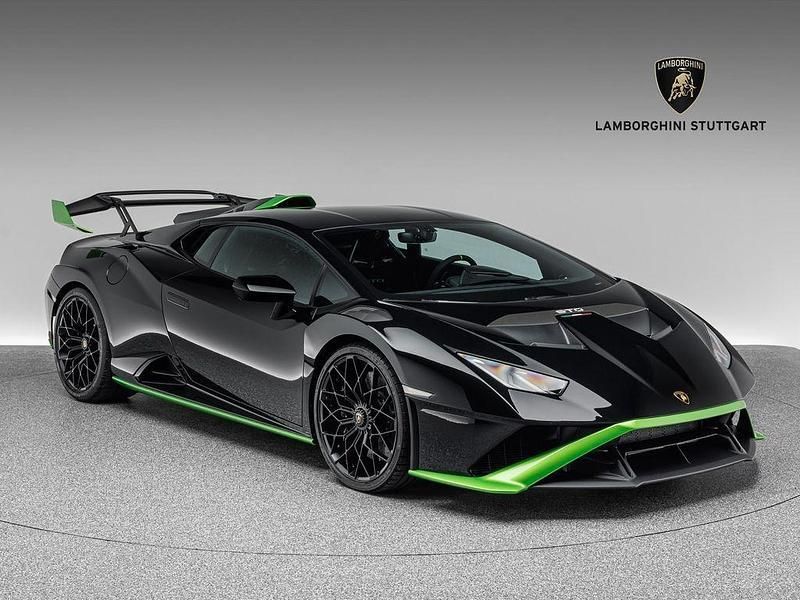 Schwarz Gebraucht 2023 Lamborghini Huracán Coupé | 369.900 € - Bild 1/4