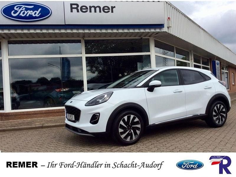 Weiß Gebraucht 2022 Ford Puma Titanium SUV | 16.290 € (Guter Preis) - Bild 1/4