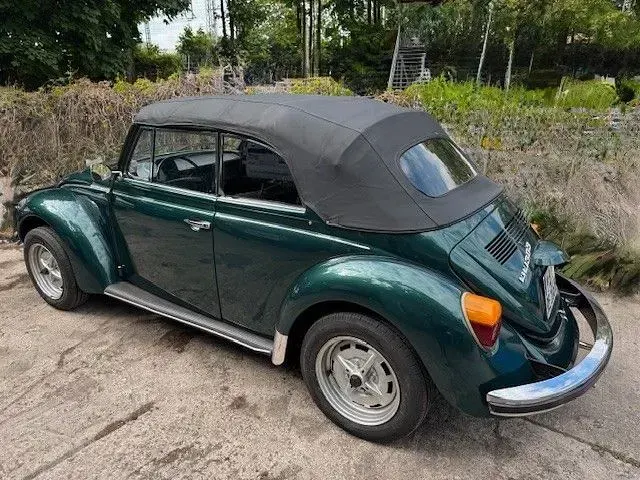 Usata VW Käfer 50 CV (36 kW) 1979 Verde Cabrio