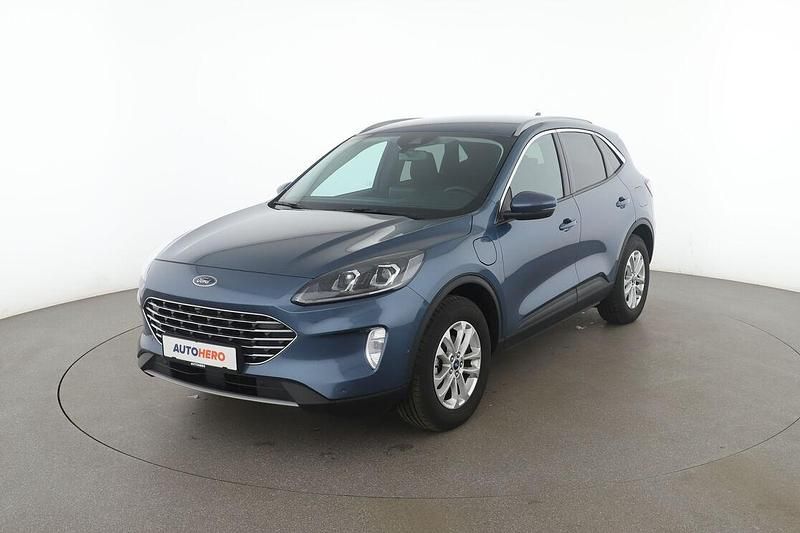 Blau Gebraucht 2022 Ford Kuga Titanium SUV | 18.530 € (Superpreis) - Bild 1/3