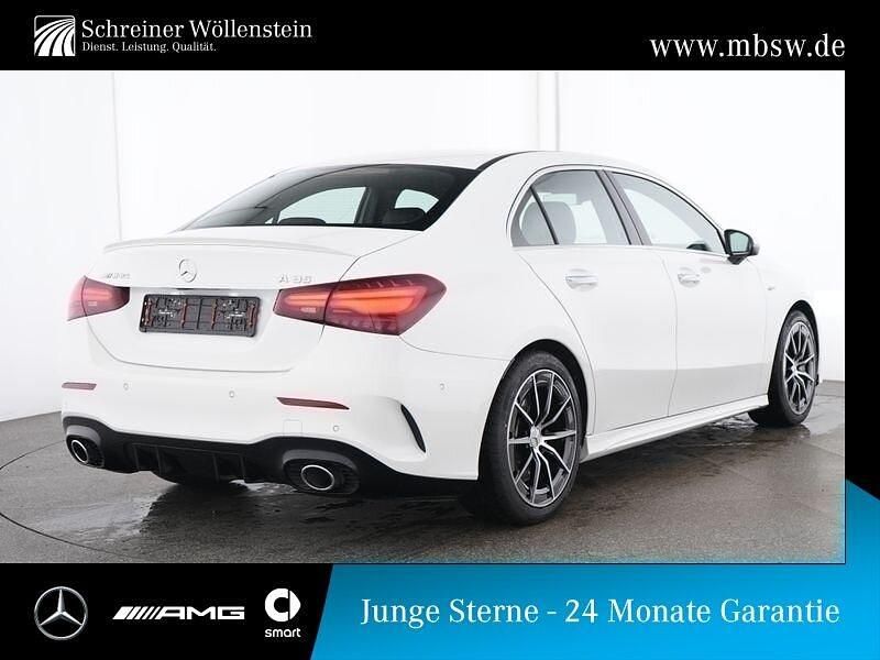Weiß blanc polaire Gebraucht 2025 Mercedes A35 AMG AMG Limousine | 49.370 € (Etwas zu teuer) - Bild 1/4